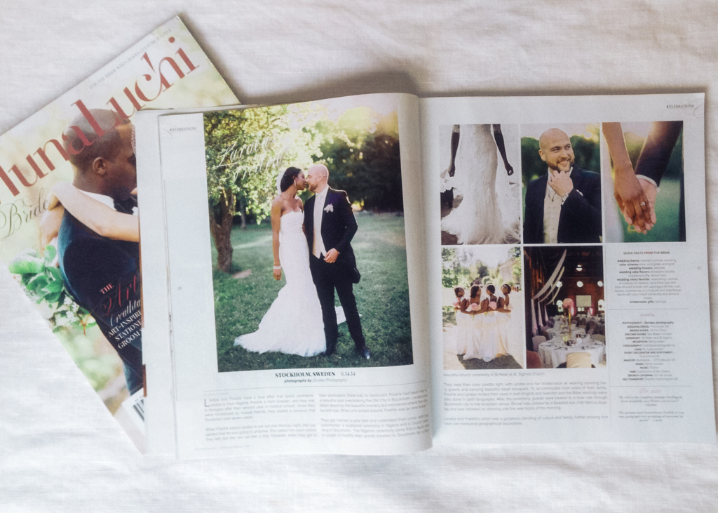 MunaLuchi Bride magazine in print