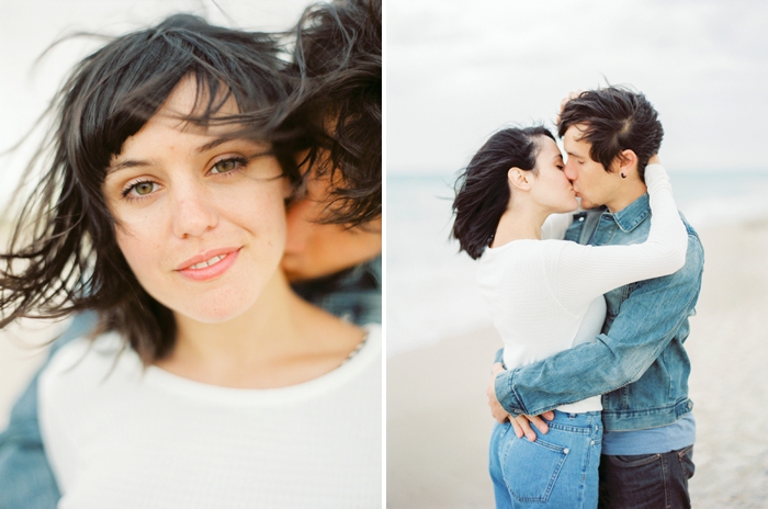 Couple session on a beach