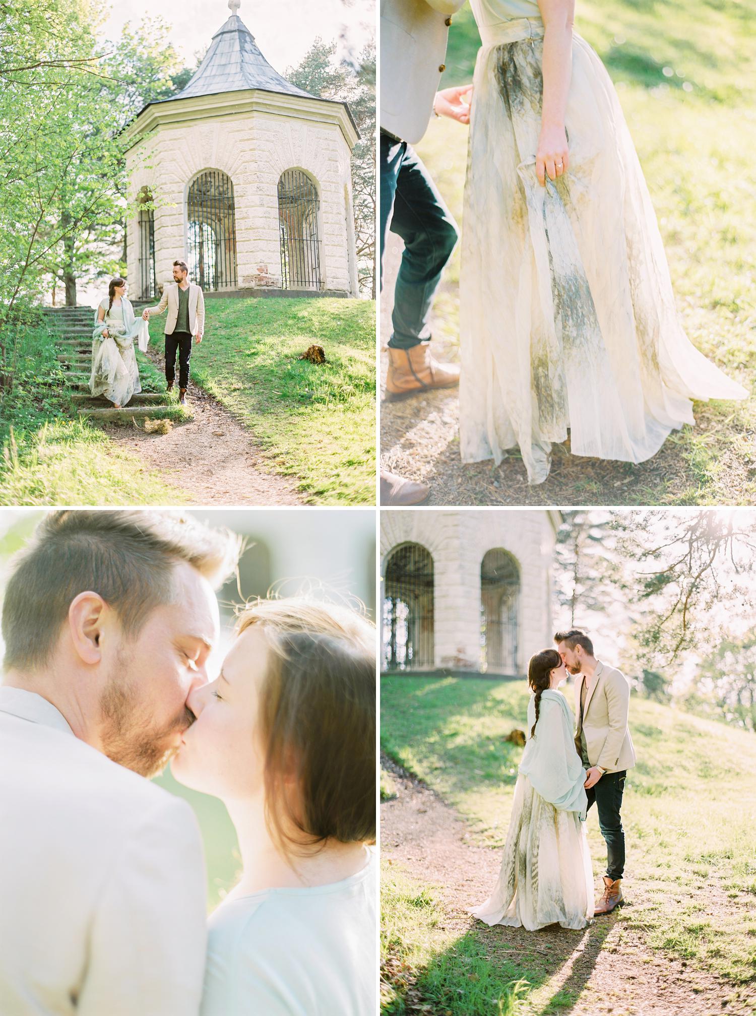 Spring Engagement Session in a Magical Stockholm ForrestSpring Engagement Session in a Magical Stockholm Forrest