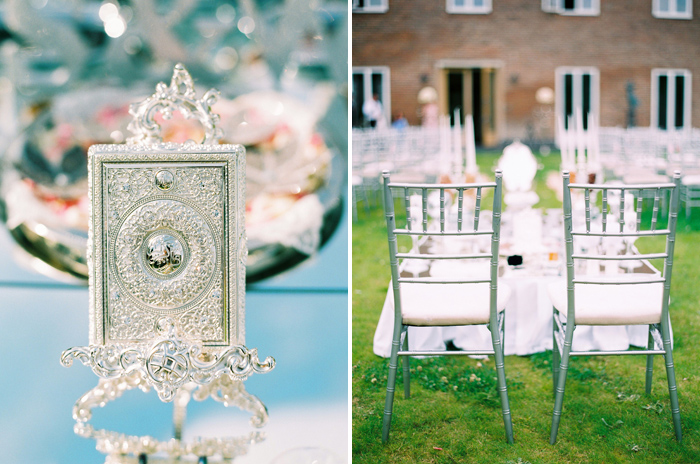 Pink and Silver persian wedding
