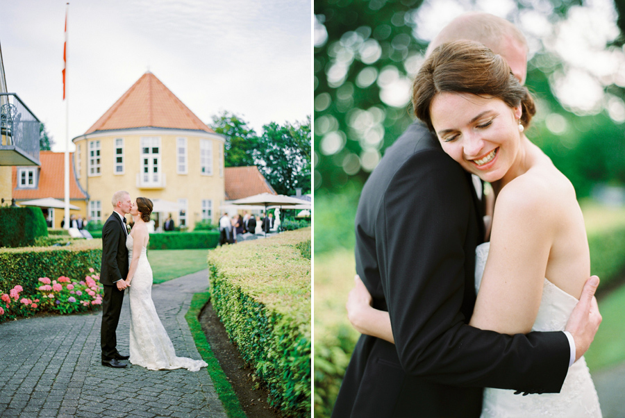 Wedding bride and groom Fakkelgaarden, Krusaa Denmark