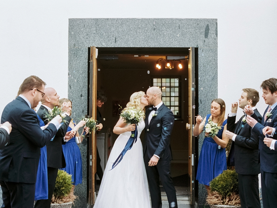 Wedding Ljunglofska Slottet, Stockholm, april 2016 by 2 Brides Photography.