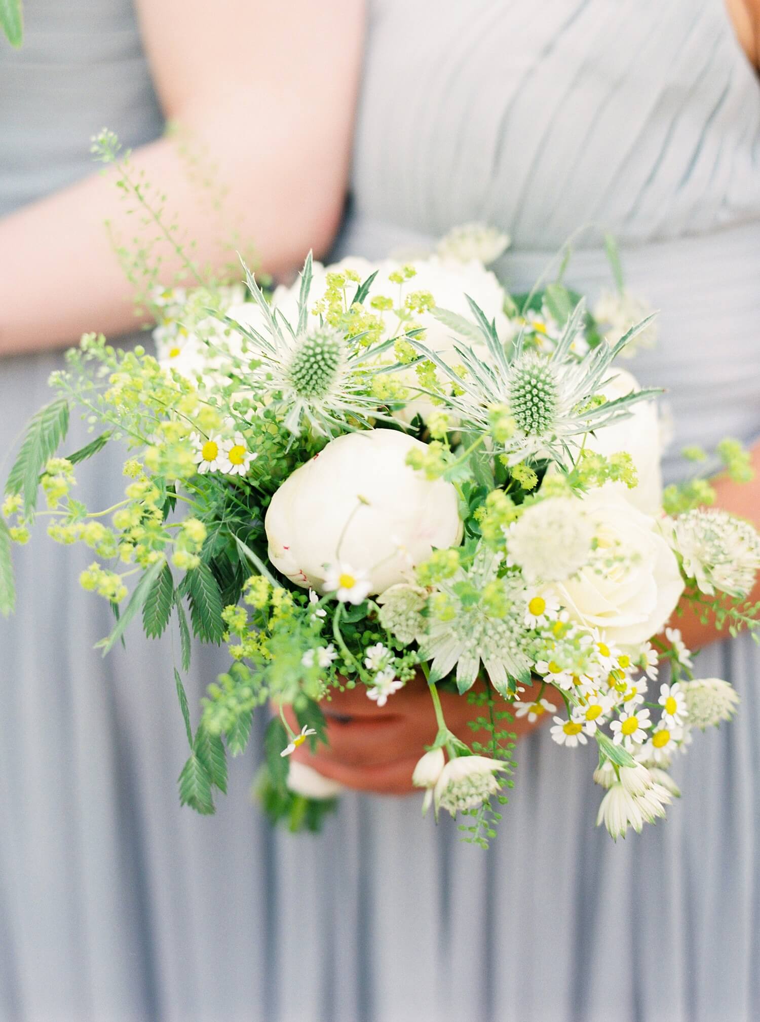 Swedish Midsummer wedding bouquet