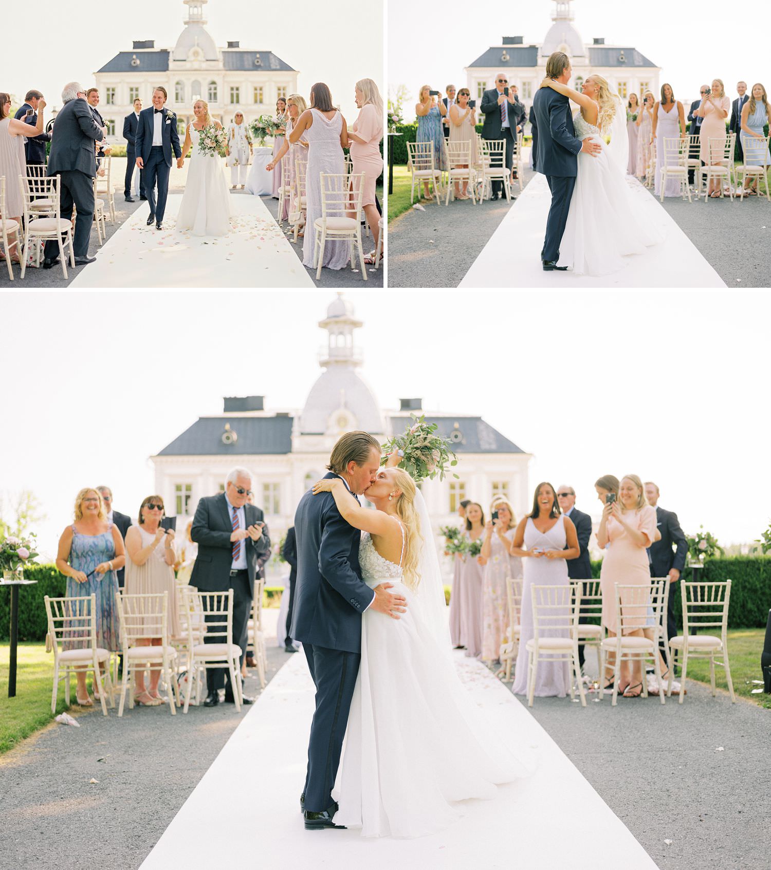 Intimate wedding of 15 people during Corona 2020 at Bro Hof Slott