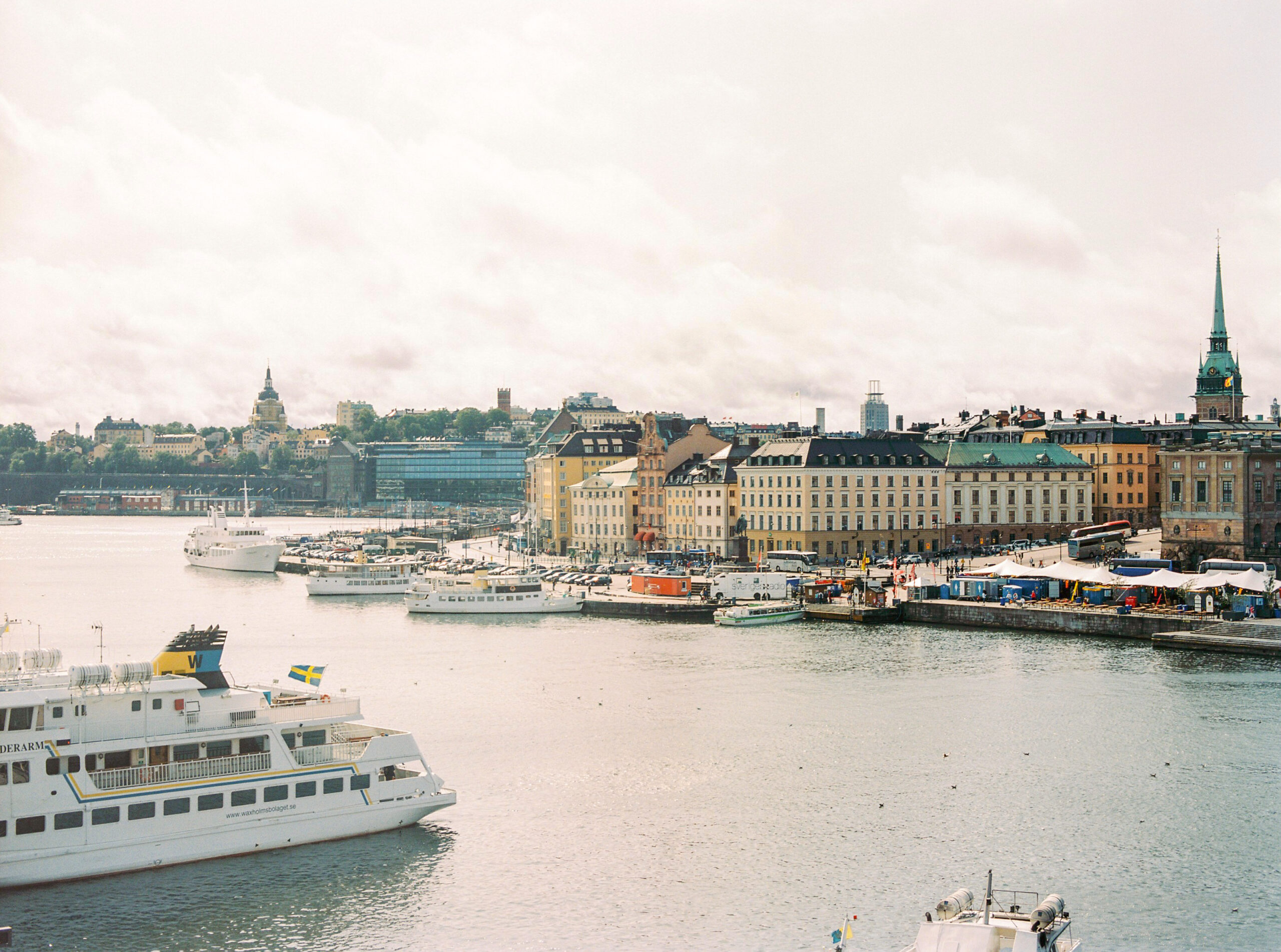 View from Grand Hotel Stockholm over the Royal Castle.